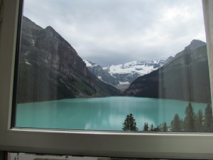 The view from the window